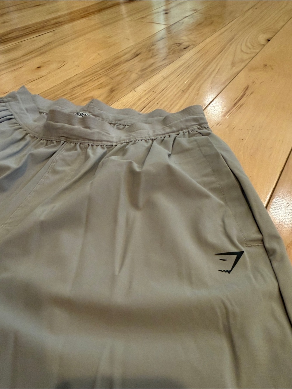 Gymshark Light Gray Men's Training Joggers - Picture 3 of 5
